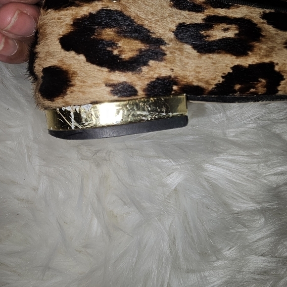 CHARLOTTE olympia Women's Leopard Print Ballet Flats sz 36=6 - Picture 6 of 10